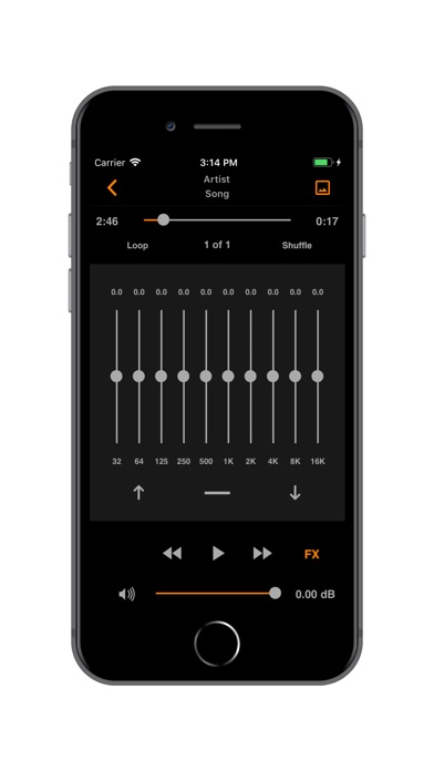 EQ 10 - Equalizer for iOS Screenshot 2