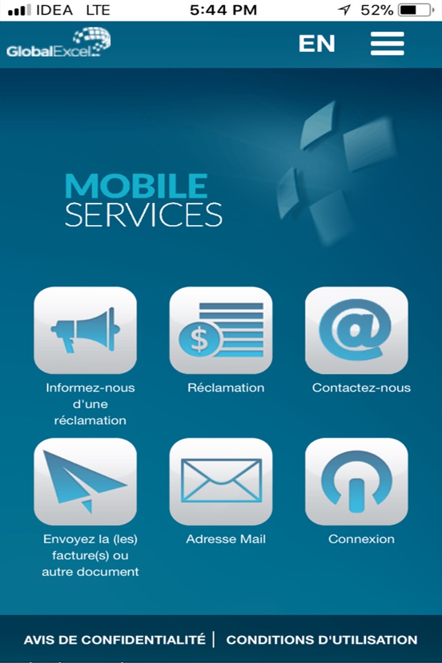 Global Excel Mobile Services screenshot 2