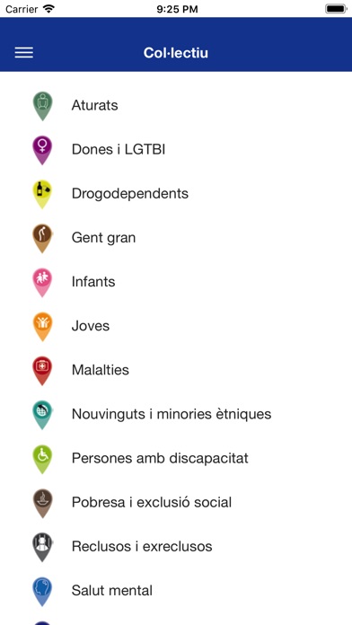 Mapa Tercer Sector Catalunya screenshot 2