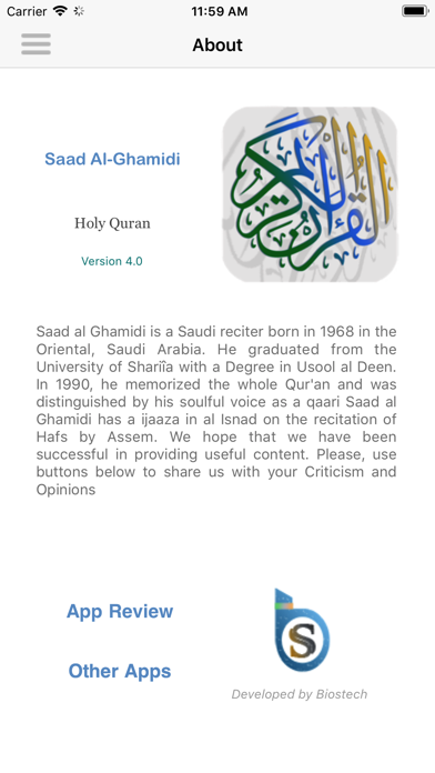 How to cancel & delete Saad Al Ghamidi Quran Ghamedy from iphone & ipad 4