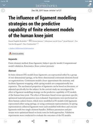 Journal of Biomechanics screenshot 4