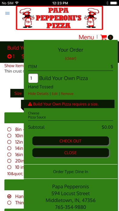 Papa Pepperoni screenshot 3