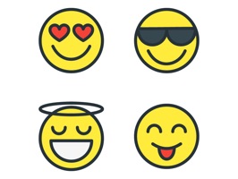 Smiley face expression iMessage sticker pack are now available