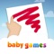 With BabyGames Painting surprises your baby will improve visual-manual coordination and develop a capacity to watch and learn