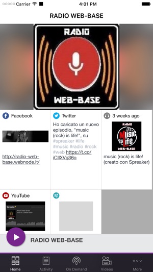 RADIO WEB-BASE