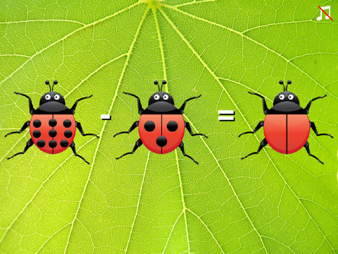 Ladybug Subtraction screenshot 2