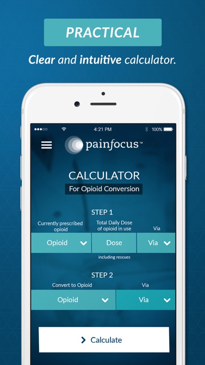 PainFocus™ Opioid Calculator