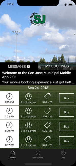 San Jose Municipal Tee Times(圖1)-速報App
