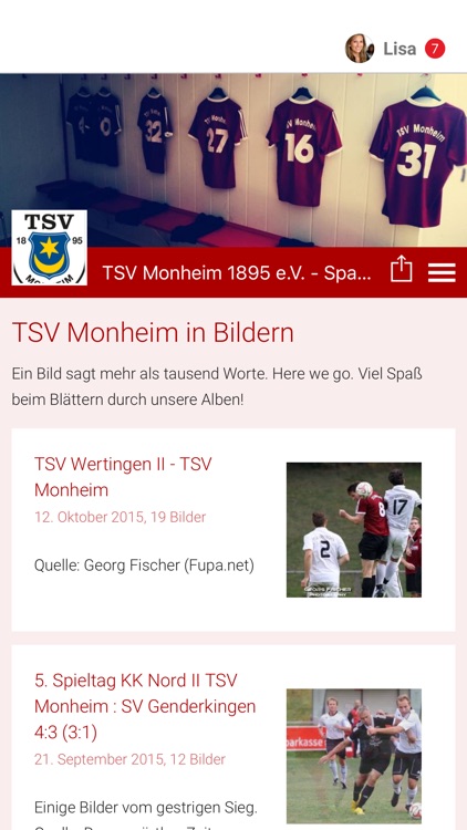 TSV Monheim 1895 - Fußball