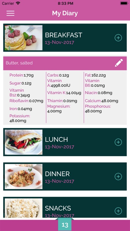 R U Fueled - Nutrition tracker