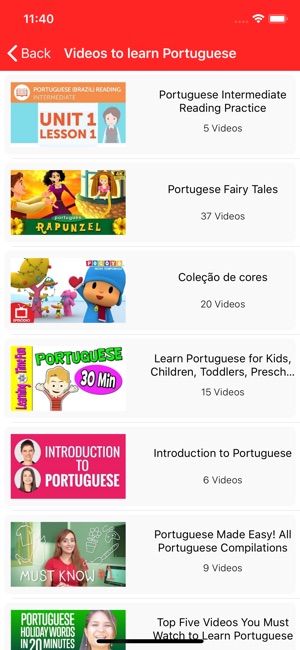 Learn Portuguese For Beginner(圖3)-速報App