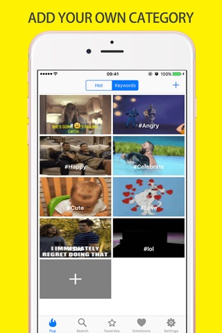 Gif Keyboard Emoji Giphy Maker screenshot 4