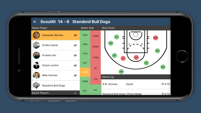 Basketball Stat Tracking(圖3)-速報App