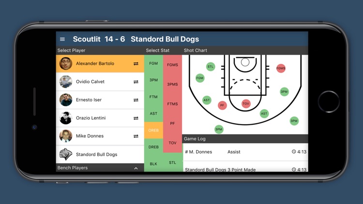 Basketball Stat Tracking