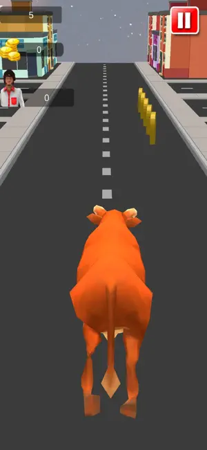 Obrázek 1 Angry Bull Run iphone