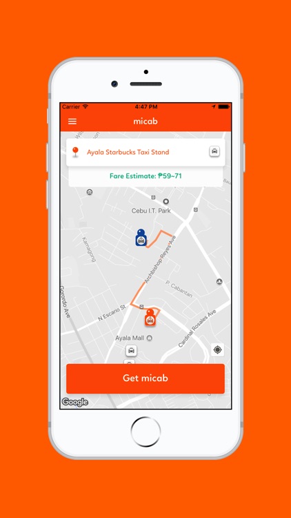 MiCab - Taxi Booking App