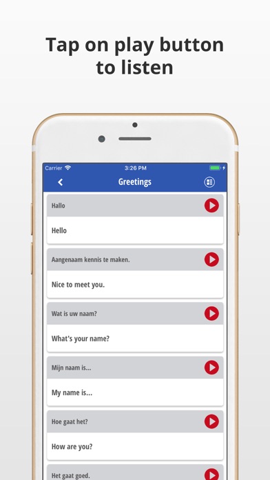 Learn Dutch Language app screenshot 4