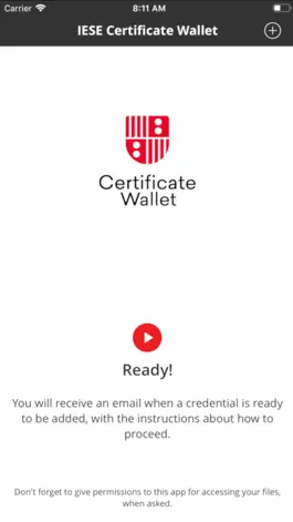 Game screenshot IESE Certificate Wallet mod apk