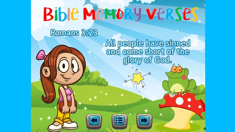 Reading English Memory Verses