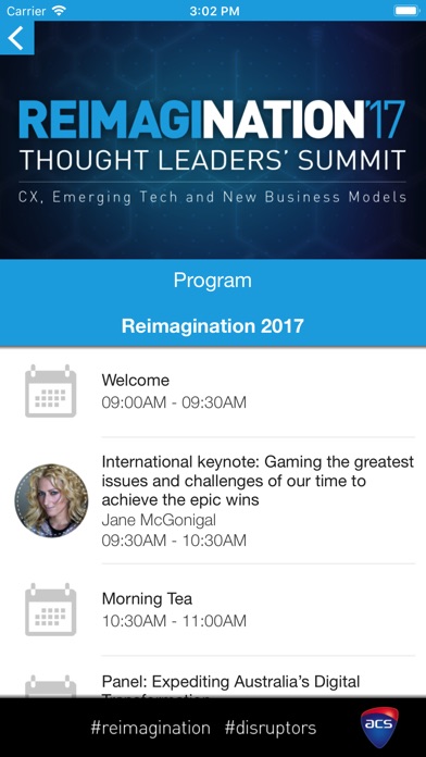 Reimagination 2017 Event App screenshot 2