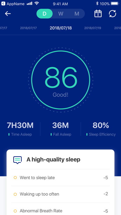 Tweak Sleep Tracker screenshot 3