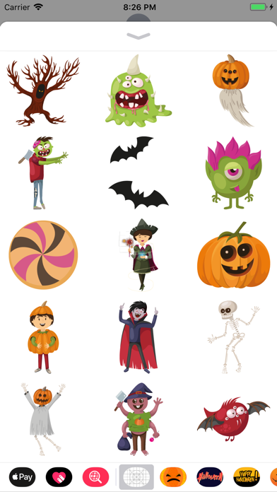 Happy Halloween Evil Sticker screenshot 3