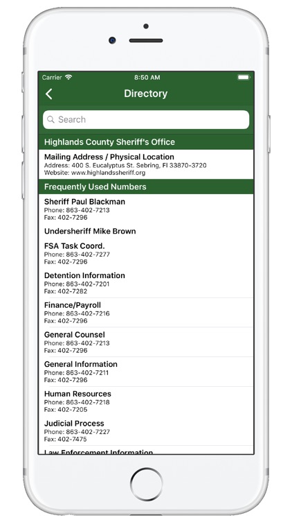 Highlands County Sheriff FL screenshot-3