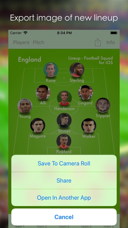 Lineup - Football Squad screenshot-4