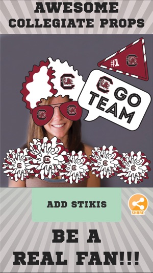 South Carolina Gamecocks Selfie Stickers(圖2)-速報App