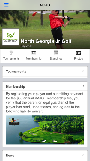 North Georgia Junior Golf(圖1)-速報App