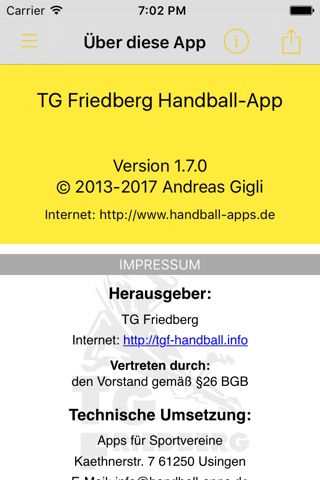 TG Friedberg Handball screenshot 4