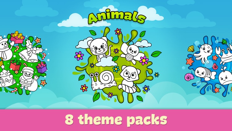 Baby coloring book for kids 2+ screenshot-3