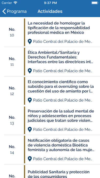 Congreso Iberoamericano Der. S screenshot 4