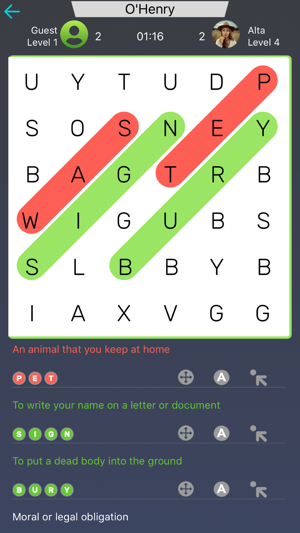 Word Search Clash: Puzzle Game