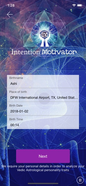 Intention Motivator