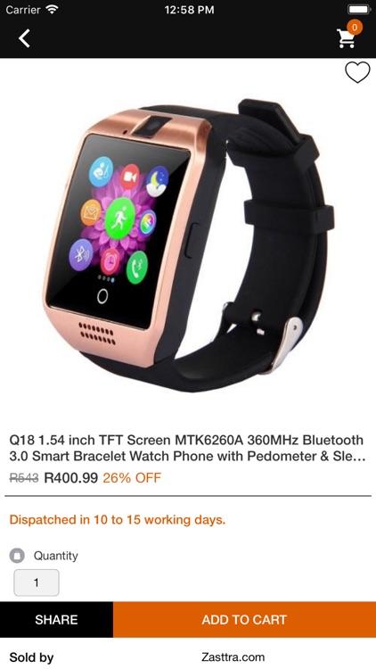 Zasttra Shopping App