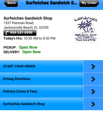 Surfwiches Steaks Hoagies & More screenshot 3