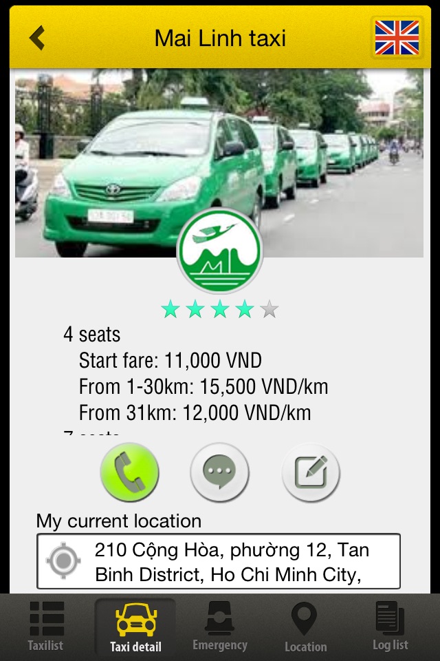 VietTaxi screenshot 2