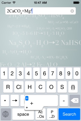 Chemistry Keyboard screenshot 3