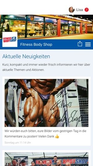 Fitness Body Shop(圖1)-速報App