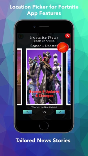 Location Picker For Fortnite On The App Store - iphone screenshots