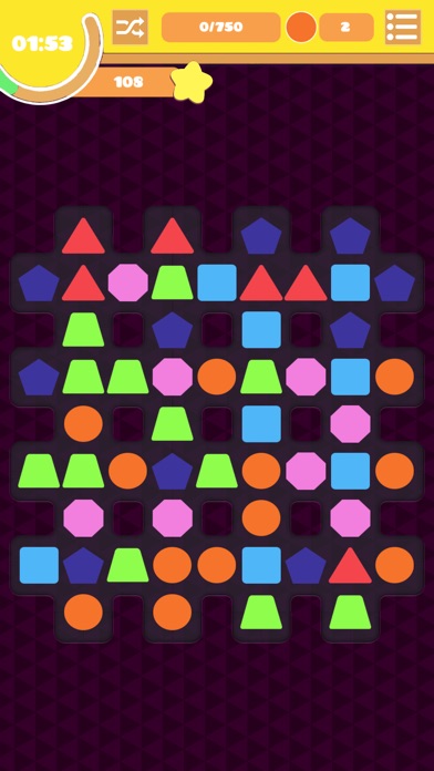 Shape Swap - Match 4 puzzle screenshot 3