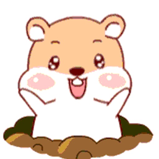 Animated Hamsters Stickers