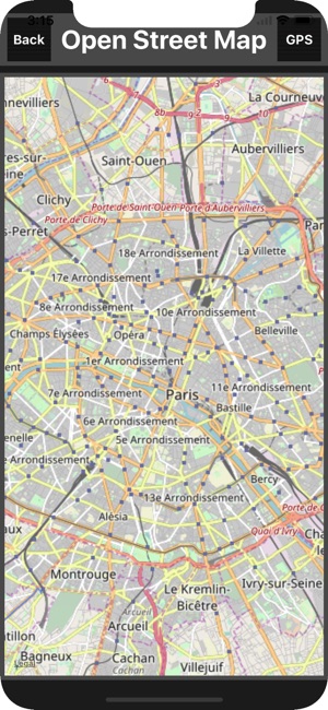 Paris France Offline TravelMap(圖2)-速報App