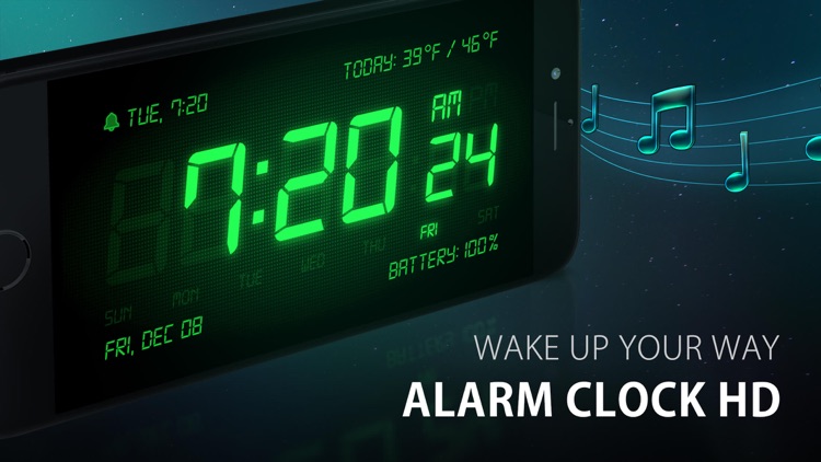 Alarm Clock HD - Pro screenshot-0