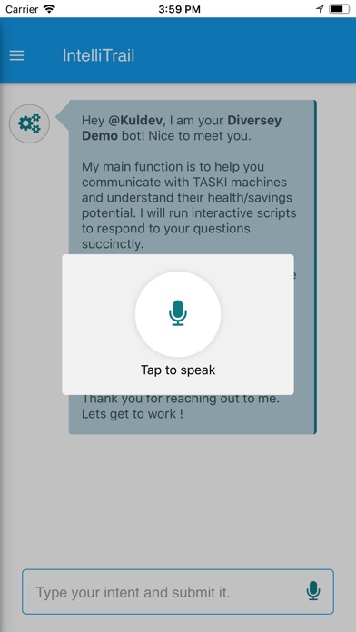 Diversey Chatbot screenshot 3