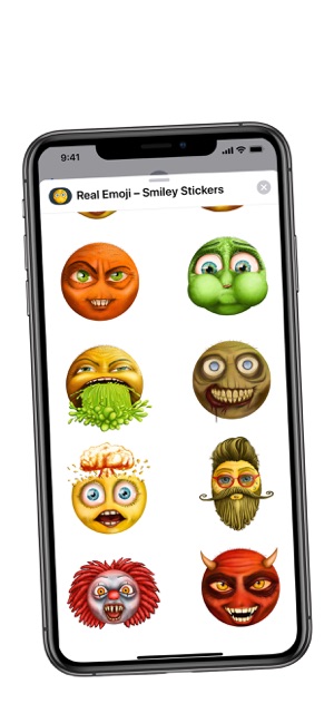 Real Emoji – Smiley Stickers(圖7)-速報App