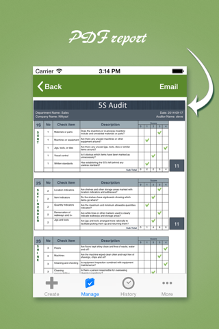 5s Audit - Lean tools, Kaizen screenshot 2