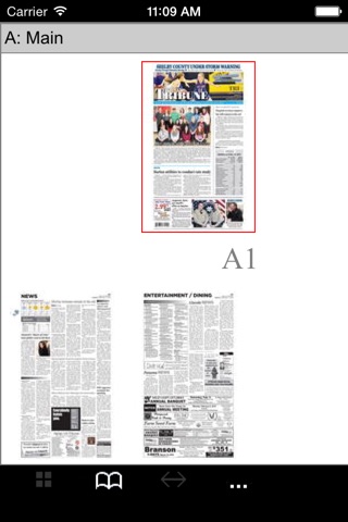 Harlan Newspapers E-edition screenshot 2