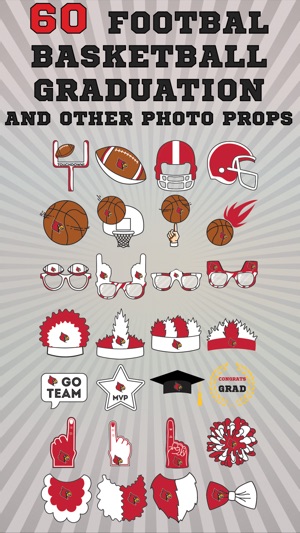 Louisville Cardinals PLUS Selfie Stickers(圖3)-速報App